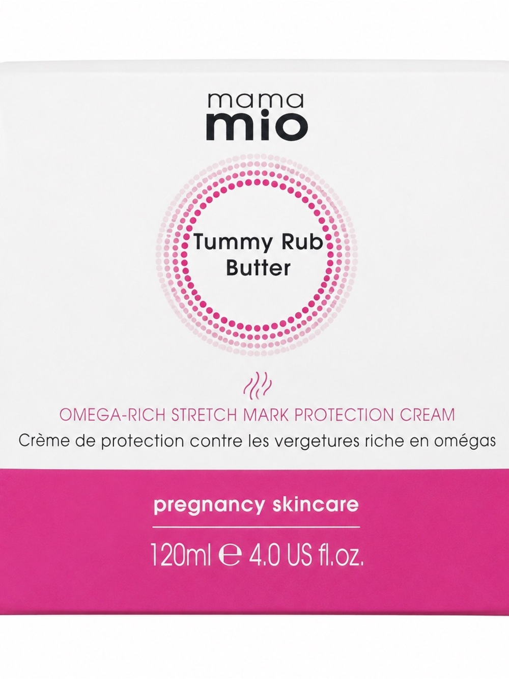 Mama Mio Tummy Rub Butter 4 Oz Pregnancy Stretch Mark Protection Cream NIB